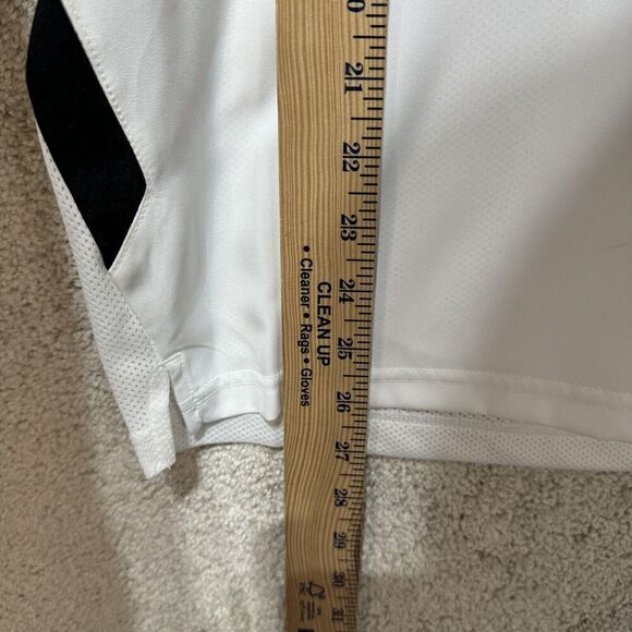 Nike Dri-Fit Untouchable Speed Lacrose T-Shirt NWT Men's Small White V Neck - Picture 6 of 10